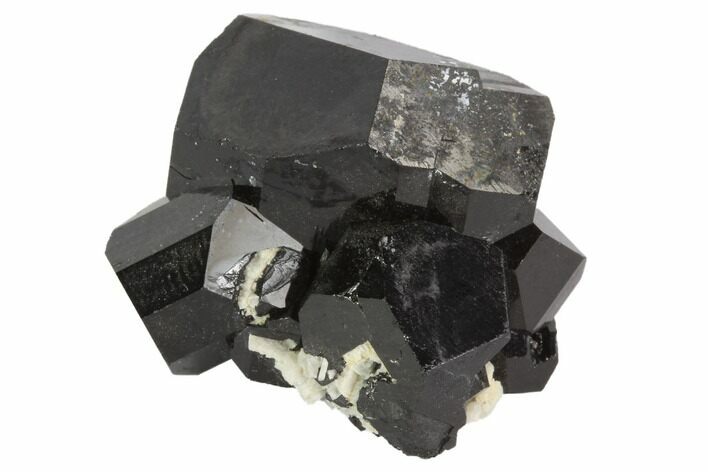 Black Tourmaline (Schorl) Crystal Cluster - Namibia #90678